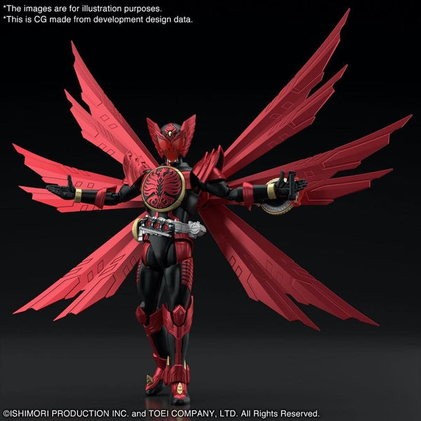 Bandai Figure Rise Standard Kamen Rider 000 Tajadoru Combo action pose 2