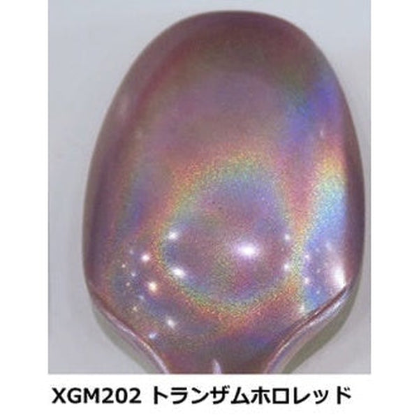 Gundam Marker - EX TRANS AM Holo Red plastic spoon test