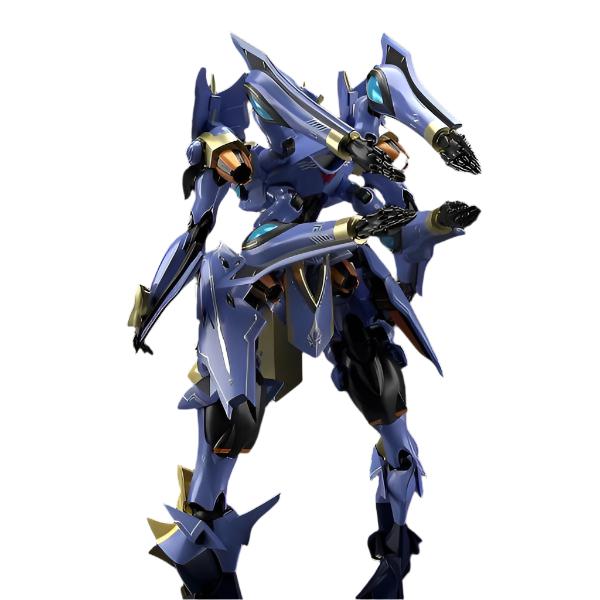 Moderoid Ikaruga (Knights & Magic) rear view. 4 hands