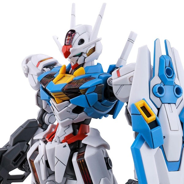 Bandai 1/144 HG Gundam Aerial upper body close up
