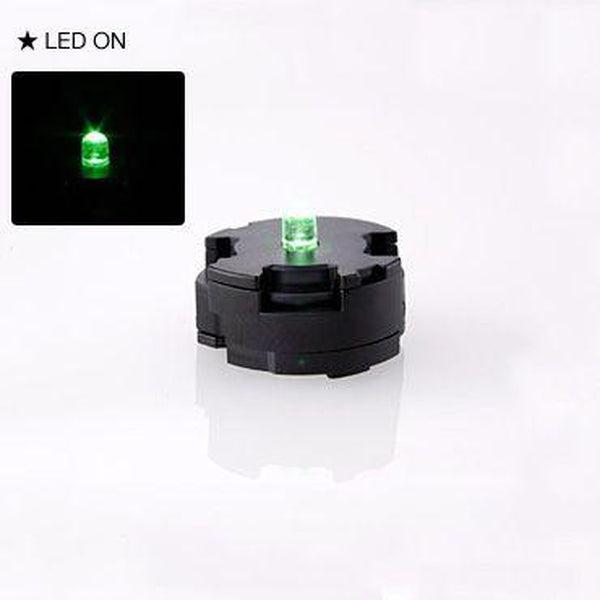 Bandai Green x2 LED Unit close up