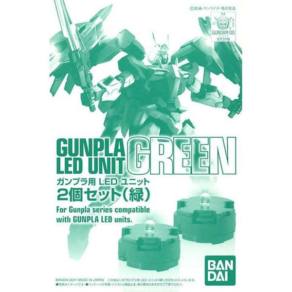 Bandai Green x2 LED Unit package art