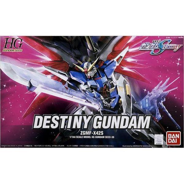 Bandai 1/144 HG ZGMF-X42S Destiny Gundam package art
