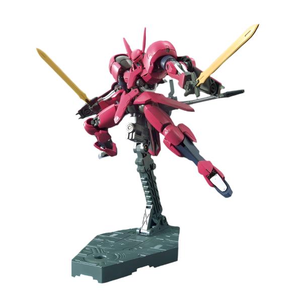 Bandai 1/144 HGIBO Grimgerde action pose with swords