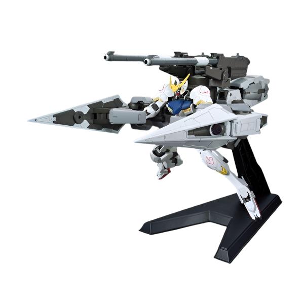 Bandai 1/144 HG IBO Barbatos & Long Dist. Booster Kutan San action pose 3