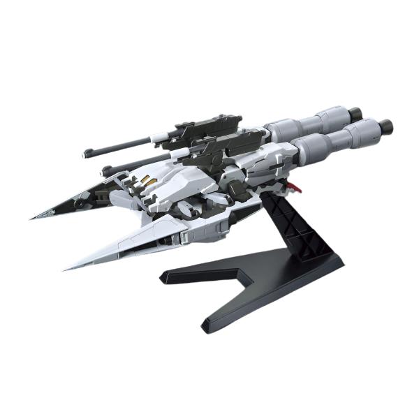 Bandai 1/144 HG IBO Barbatos & Long Dist. Booster Kutan San flight transformed pose