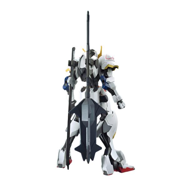 Bandai 1/144 HG IBO Barbatos & Long Dist. Booster Kutan San rear view 1