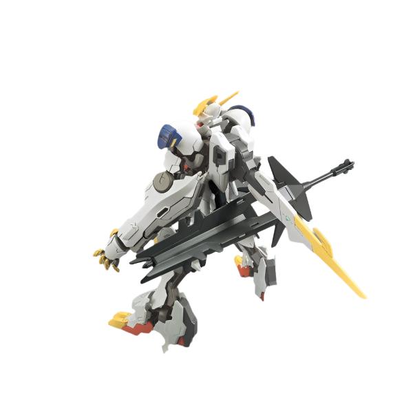 Bandai 1/144 HG Gundam Barbatos Lupus Rex action pose rear weapons