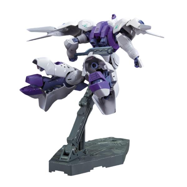 Bandai 1/144 HG IBO Gundam Kimaris rear view in flight