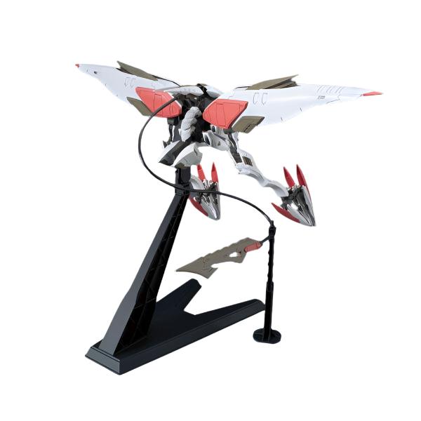Bandai 1/144 HG IBO Gundam Armour Hashmal action pose 2