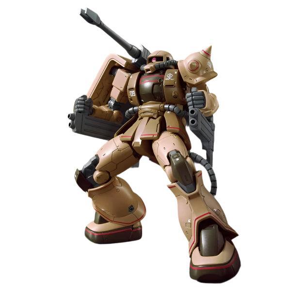 Bandai 1/144 HG MS-06CK Zaku Half Cannon action pose 2