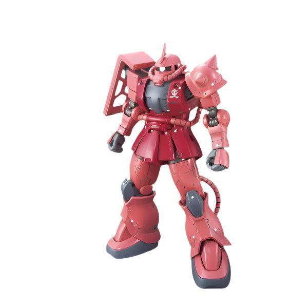 Bandai 1/144 HG Char Aznable's MS-06S Zaku II (Origin) front view