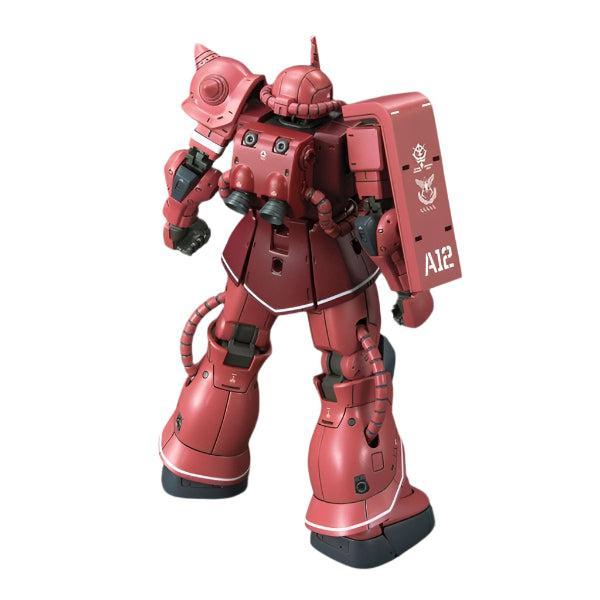 Bandai 1/144 HG Zaku II Red Comet Ver rear view