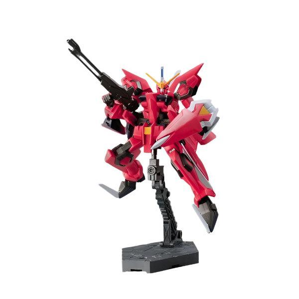 Bandai 1/144 HG R05 Aegis Gundam front on view.
