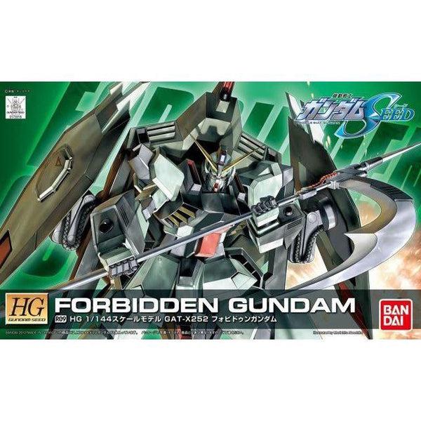 Bandai 1/144 HG Forbidden Gundam package artwork