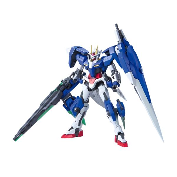 Bandai 1/144 HG 00 Gundam Seven Sword/G front on pose