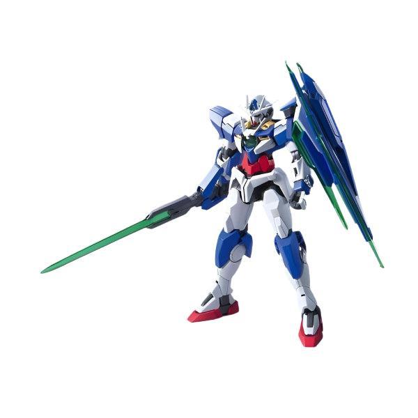 Bandai 1/144 HG00 QAN[T] (QUANTA) front on pose