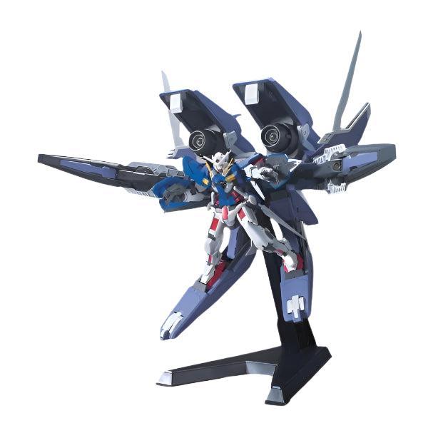 Bandai 1/144 HG GN Arms Type E + Gundam Exia (Transam Mode) front on pose