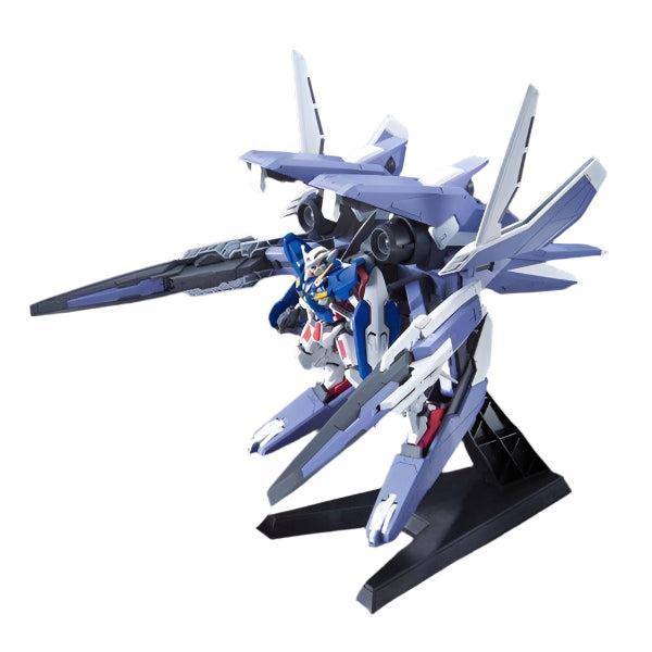 Bandai 1/144 HG GN Arms Type E + Gundam Exia (Transam Mode) action pose