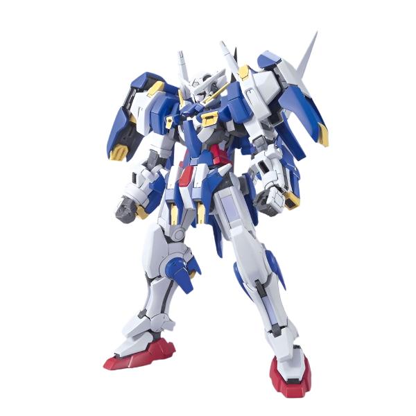 Bandai 1/144 HG00 Gundam Avalanche Exia Dash front on pose