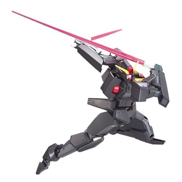 Bandai 1/144 HG00 Seraphim Gundam action pose with beam sabers