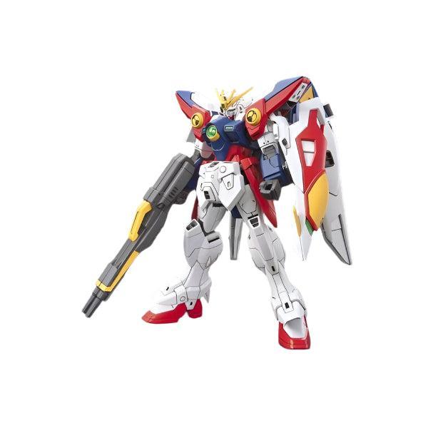 Bandai 1/144 HGAC Wing Gundam Zero front on pose