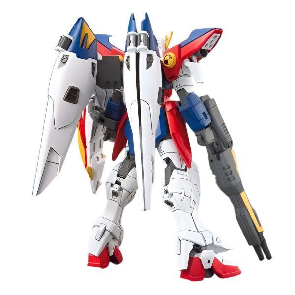 Bandai 1/144 HGAC Wing Gundam Zero rear view