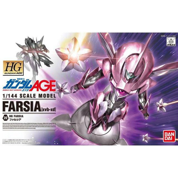 Bandai 1/144 HG Farsia package artwork