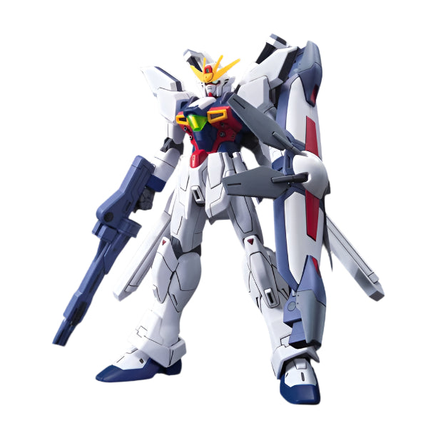 Bandai 1/144 HGAW GX-9900-DV Gundam X Divider front on view.