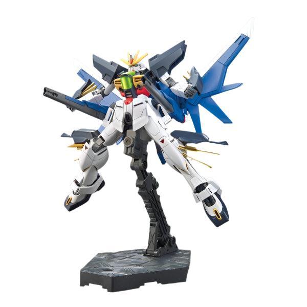 Bandai 1/144 HGBC 001 Build Booster example application  front on view.