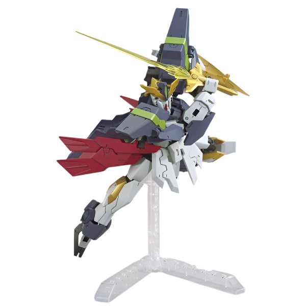 Bandai 1/144 HGBD:R Gundam Aegis Knight action pose