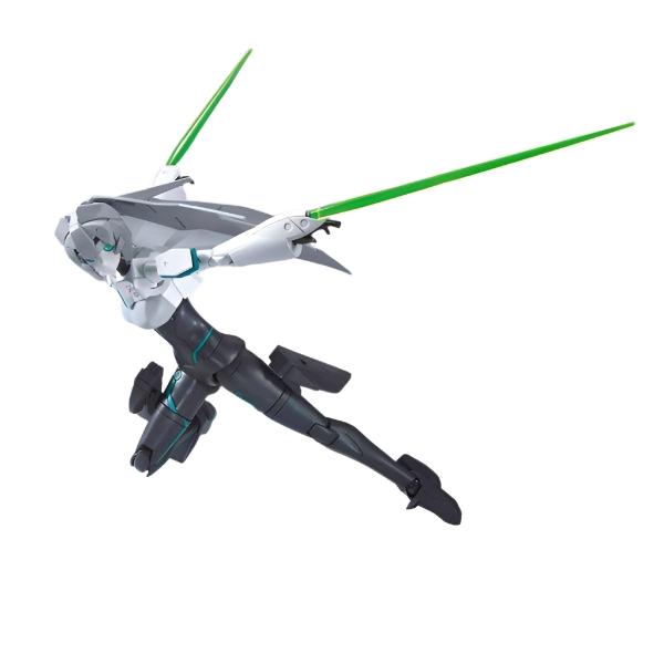 Bandai 1/144 HGBD:R Mobile Doll May action pose with 2 beam sabres