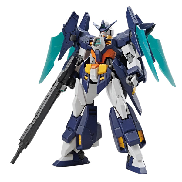 Bandai 1/144 HGBD:R Gundam Try Age Magnum front on view.