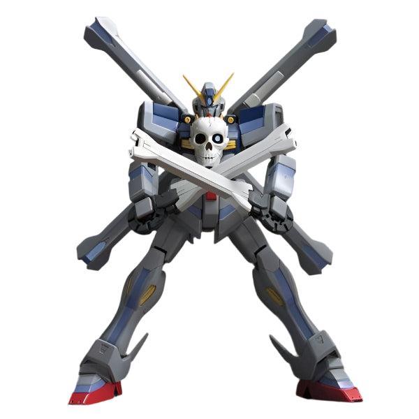 Bandai 1/144 HGBF Gundam Cross Bone Maoh wide stance front on