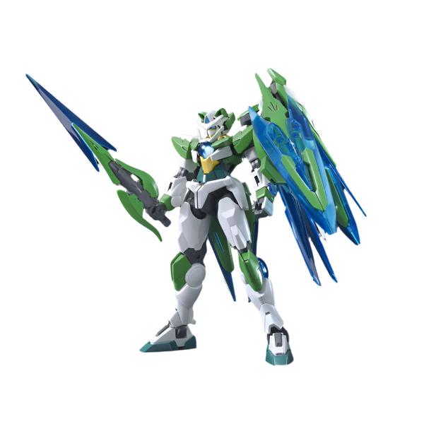 Bandai 1/144 HGBF Gundam 00 SHIA QAN[T] front on pose