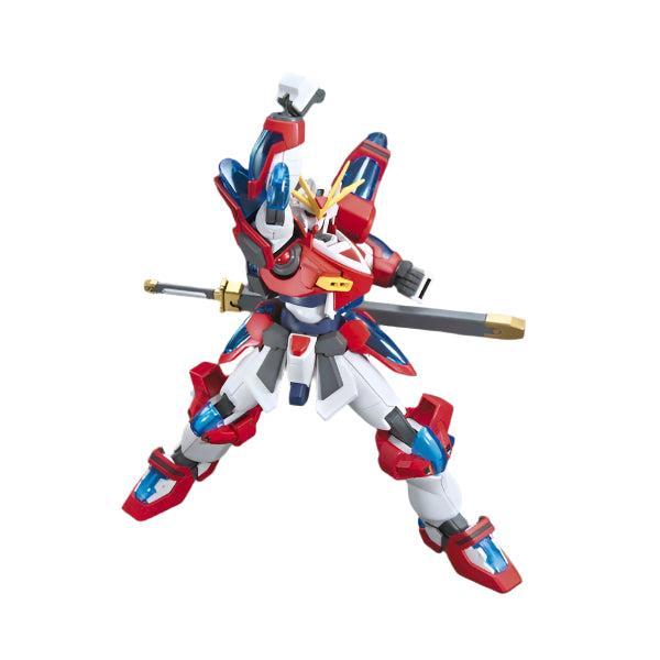 Bandai 1/144 HGBF Kamiki Burning Gundam fighting pose 1