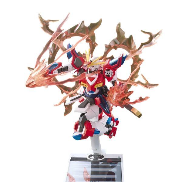 Bandai 1/144 HGBF Kamiki Burning Gundam fighting pose 5