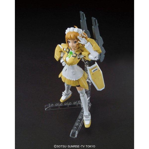 Bandai 1/144 HGBF Super Fumina salutes