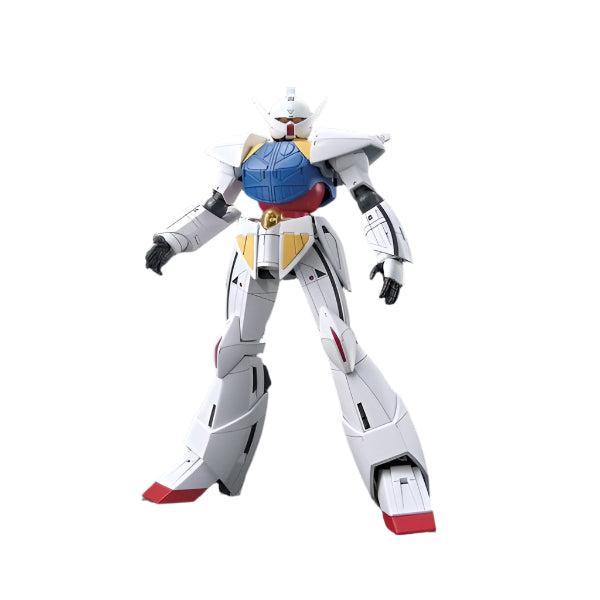 Bandai 1/144 HG WD-M01 Turn A Gundam front on view.