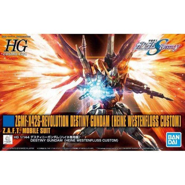 Bandai 1/144 HGCE ZGMF-X42S Destiny Gundam Revive (Heine Westenfluss Custom) package art