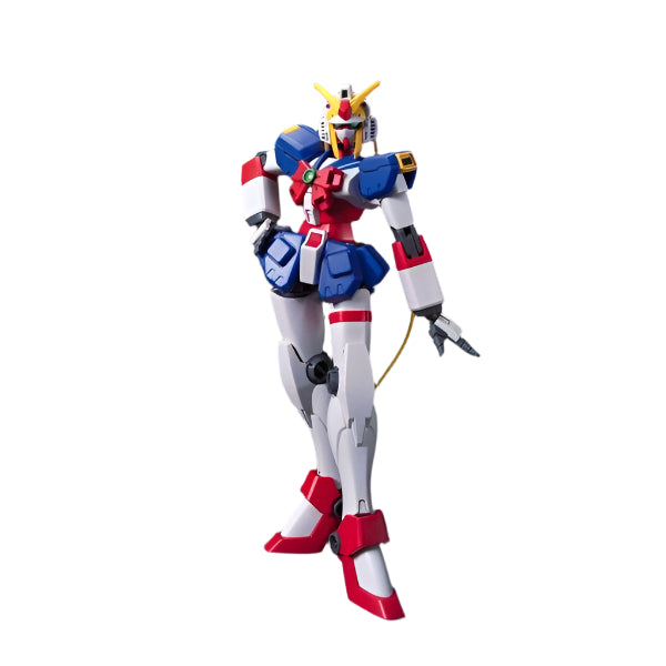 Bandai 1/144 HG FC Nobell Gundam front on view.