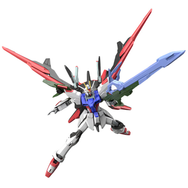 Bandai HGGB 1/144 Perfect Strike Freedom action pose with ultra high impulse cannon