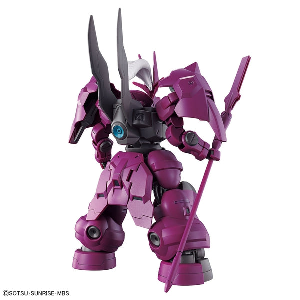 Bandai 1/144 HG Gundam Guel's Dilanza rear view.
