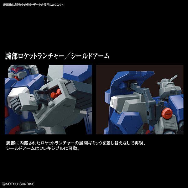 Bandai 1/144 HGUC Gustav Karl Unicorn Ver. detail 1