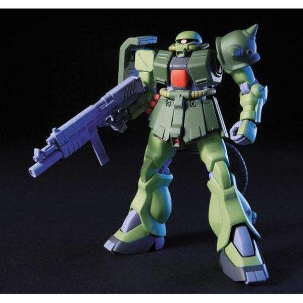 Bandai 1/144 HGUC MS-06FZ Zaku II FZ (Kai) front on view.