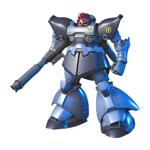 Bandai 1/144 HGUC MS09-R Rick Dom II front on view.