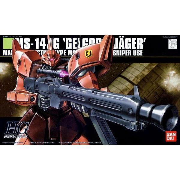 Gundam Express Australia Bandai 1/144 HGUC MS-14JG Gelgoog Jagerpackage artwork