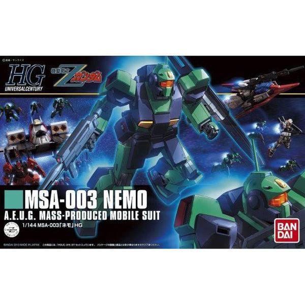 Bandai 1/144 HGUC Nemo A.U.E.G package artwork