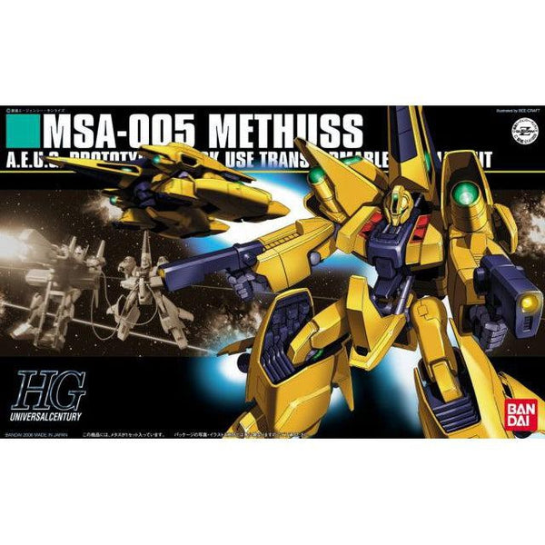 Bandai 1/144 HGUC Methuss package artwork