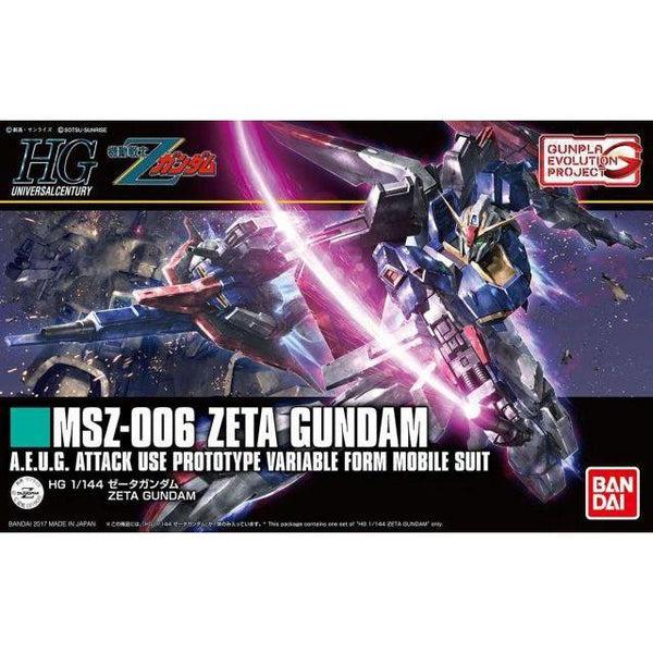 Gundam Express Australia Bandai 1/144 HGUC MSZ-006 Zeta Gundam package art